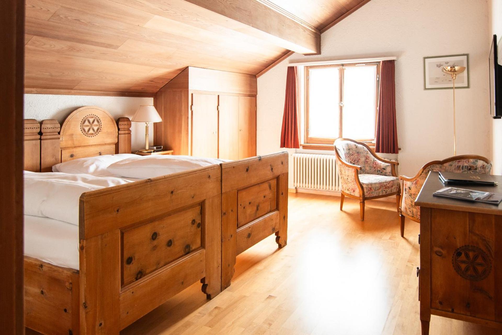 Historic Hotel Crusch Alva Zuoz Rom bilde