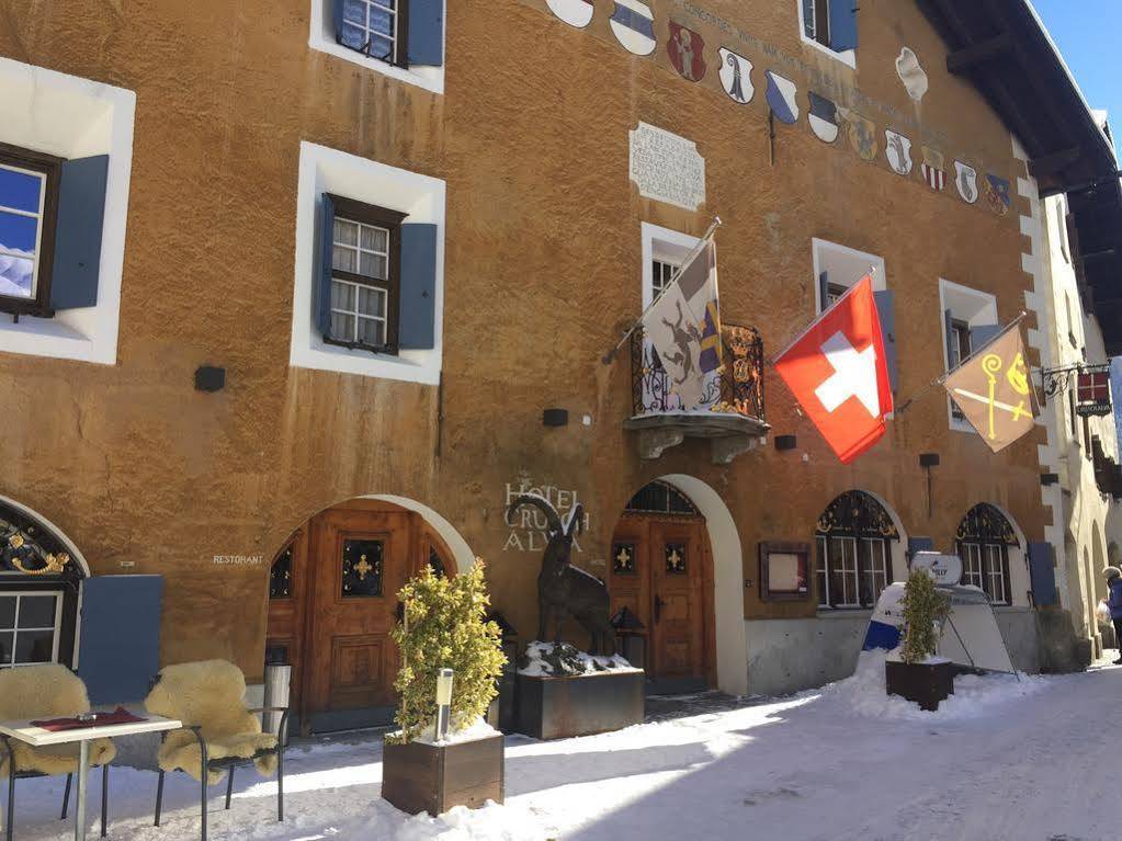 Historic Hotel Crusch Alva Zuoz Eksteriør bilde