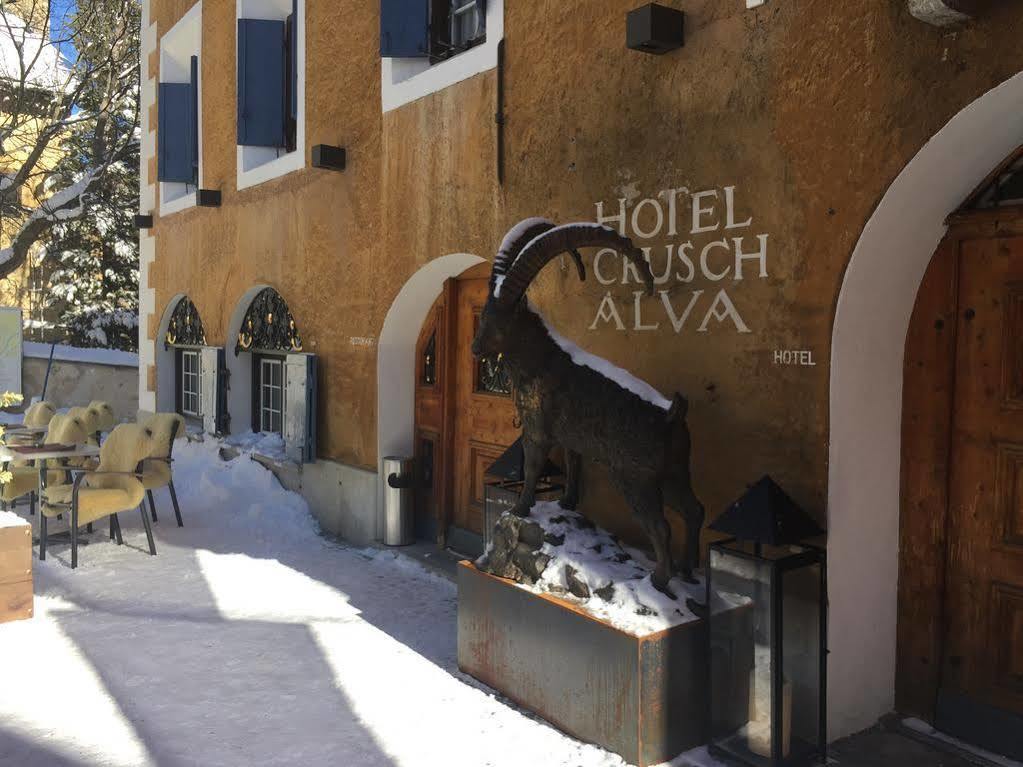 Historic Hotel Crusch Alva Zuoz Eksteriør bilde